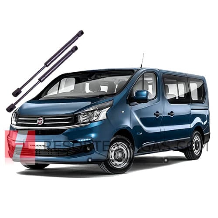 resortes reforzados fiat talento con portabicicletas