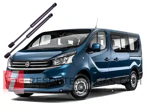 resortes reforzados fiat talento con portabicicletas