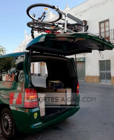 amortiguadores resortes maletero portabicis vito